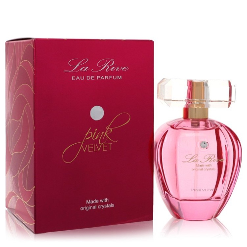 FRAGRANCEX  La Rive Velvet By La Rive Eau De Parfum Spray 2.5 OZ for Women In Pink