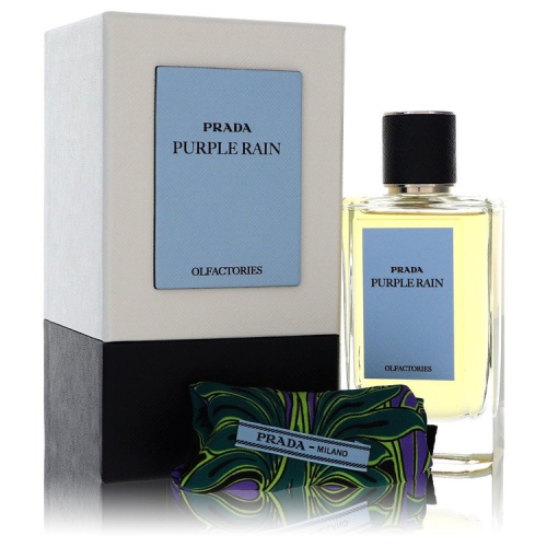 FRAGRANCEX  Prada Olfactories Rain By Prada Eau De Parfum Spray With Gift Pouch (Unisex) 3.4 OZ for Men In Purple