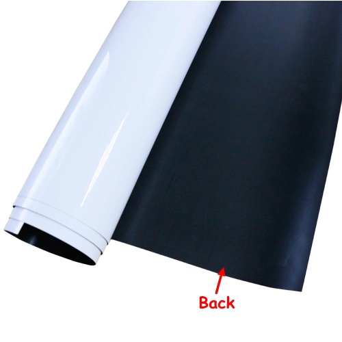 Autocollant magnétique mural blanc pour tableau blanc de 23,6 x 39,4 po – tableau blanc seulement