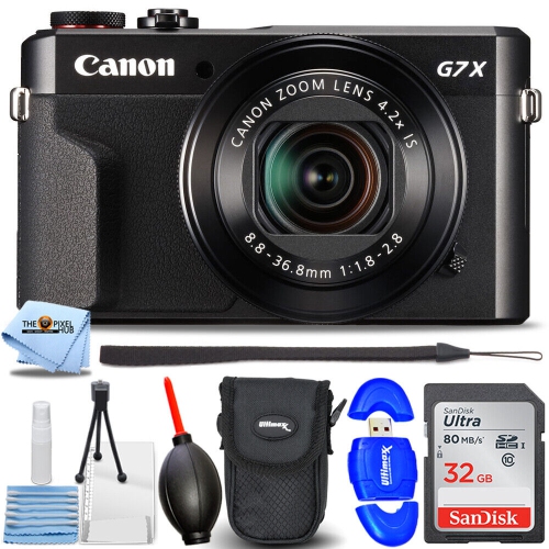 Canon PowerShot G7 X MarkⅡ Canon PowerShot G7 X Mark II | Expert Compact Camera