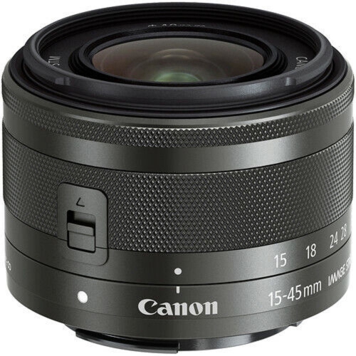 Objectif EF-M 15-45&nbsp;mm f/3,5-6,3 IS STM de Canon 0572C002 - nouveau dans la boîte blanche
