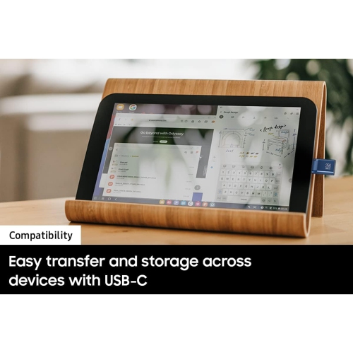 SAMSUNG – clé USB type-C™, 256 Go, transfert de fichiers 4 Go en 11 secondes avec des vitesses de lecture allant jusqu’à 400MB Mo/s 3,13,