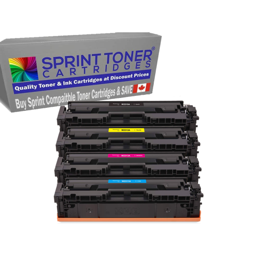 Compatible with HP 414X Toner Cartridges. High Yield, 4 Pack B/C/Y/M - W2020X, W2021X, W2022X, W2023X Chip Included.