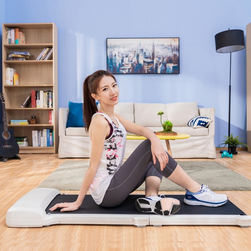 Tapis de marche MotionGrey pour la maison - Tapis d'entraînement électrique mince et portatif sous le bureau pour entraînement cardiovasculaire à la