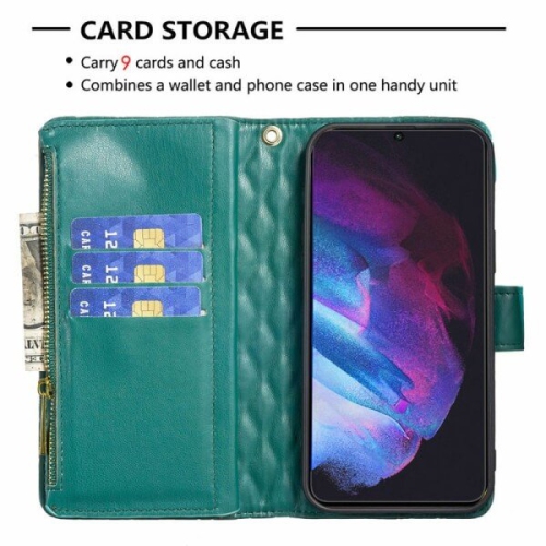 Étui-portefeuille Smart View de Samsung pour Galaxy S23 plus - Vert