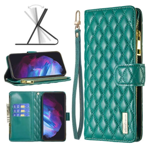 Samsung Smart View Wallet Case for Galaxy S23 Ultra - Green