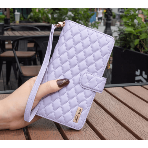 Samsung Smart View Wallet Case for Galaxy S23 - Purple