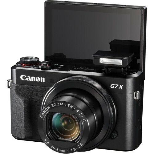 Canon PowerShot G7 X Mark II Digital Camera 1066C001 + Sandisk Extreme 32GB SD