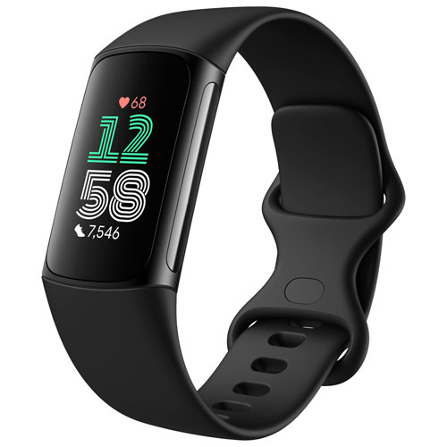 Fitbit Luxe Fitness Tracker in Core Black with Graphite Black