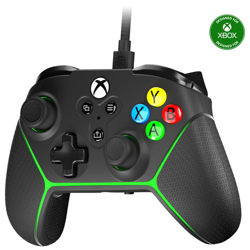 Manette Livewire Microwatt de Surge pour Xbox Series X|S/Xbox One - Noir