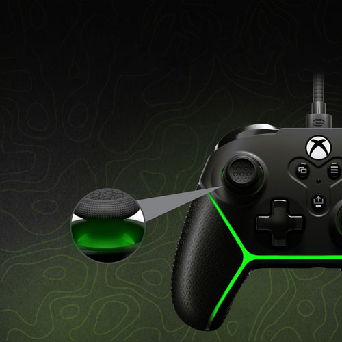 Manette Livewire Microwatt de Surge pour Xbox Series X|S/Xbox One - Noir