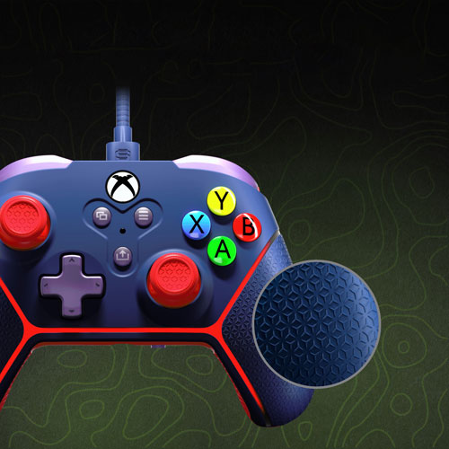 Manette Livewire Microwatt de Surge pour Xbox Series X|S/Xbox One - Bleu