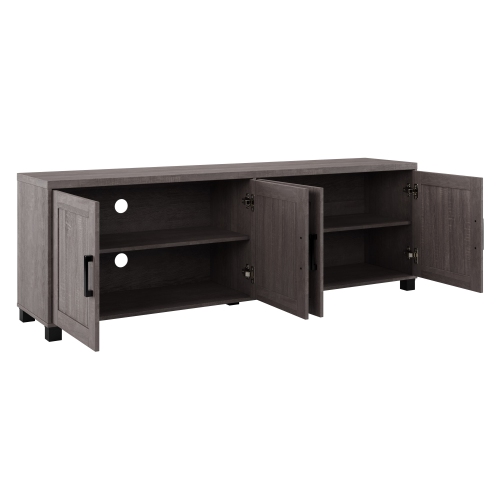CorLiving TV Stand with Doors, TVs up to 85"