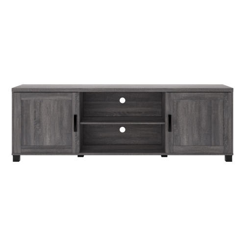 CORLIVING  Tv Stand With Doors, Tvs Up to 85"