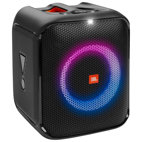 Remis à neuf - haut-parleur sans fil Bluetooth PartyBox encore Essential de JBL - Noir