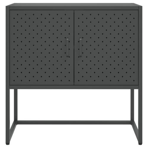 vidaXL Sideboard Anthracite 75x35x75 cm Steel