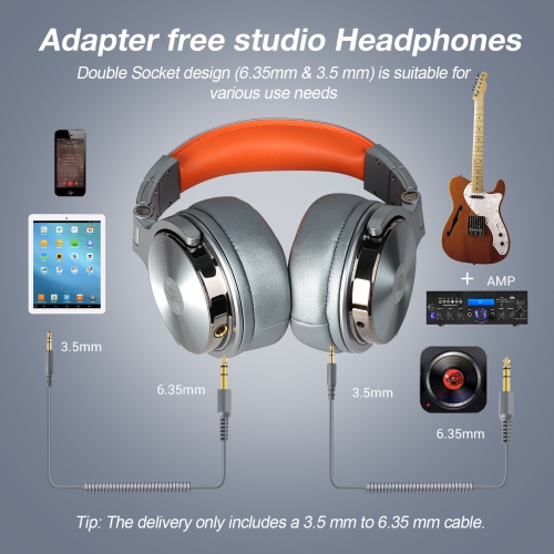 OneOdio Wired Over Ear Headphones for Recording and Mixing Studio Dj Pro-50