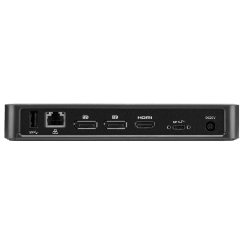 Targus USB-C Multi-Function DisplayPort Alt. Mode Triple Video Docking Station - Gray