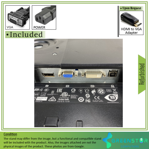 HP EliteDisplay 23" 1080p HD IPS LCD Monitor (E231i) by HP - Refurbished condition - Image 3