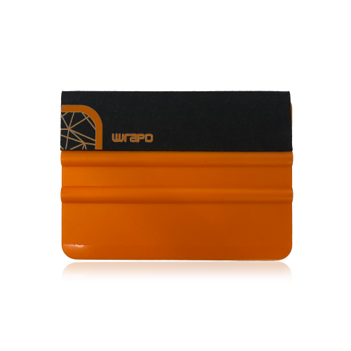 Replacement Plastic Felt Edge Squeegee 4 Inch For Vinyl / TPU Wrap'd Scraper Applicator Tool&nbsp;