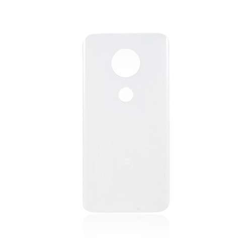 Replacement Back Cover Compatible With Motorola Moto G7 (White) (Genuine OEM)