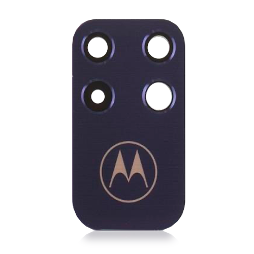 ESOURCE PARTS  Replacement Camera Lens Compatible With Motorola Moto One Zoom (Xt2010-1 / 2019) (Authorized Oem) (Purple)