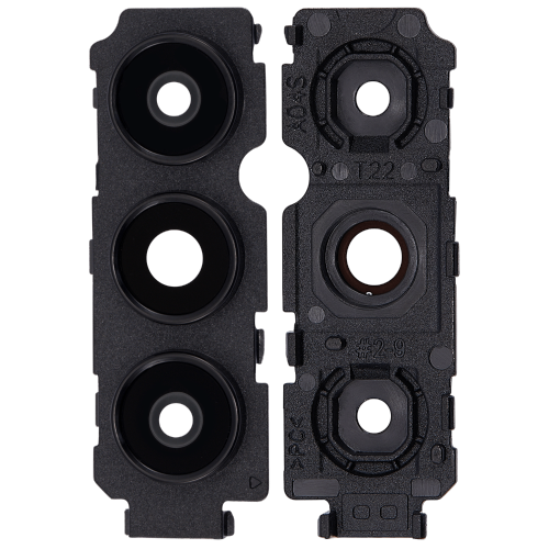 Replacement Back Camera Lens With Bracket Compatible With Samsung Galaxy A04S (Black)