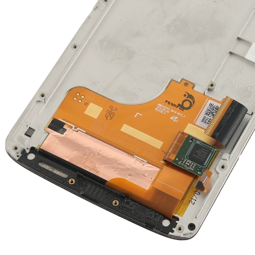 Replacement LCD Assembly With Frame Compatible With Droid Turbo 2(XT1585/15)/Moto X Force(XT1580/15)(Genuine)(Black)