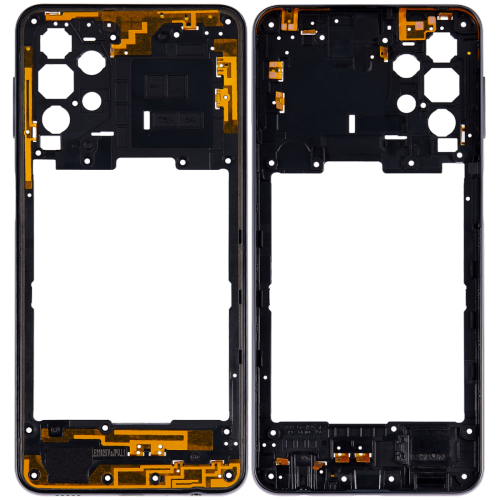ESOURCE PARTS  Replacement Mid-Frame Compatible With Samsung Galaxy A32 5G (A326 / 2021) (Awesome Black)