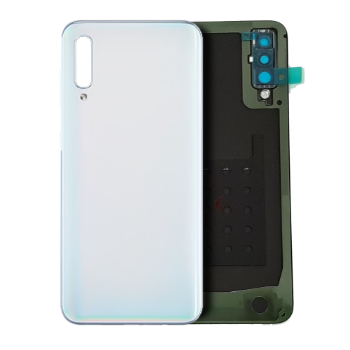 ESOURCE PARTS  Replacement Back Cover With Adhesive Compatible With Samsung Galaxy A50 (A505 / 2019) (Generic) (White)