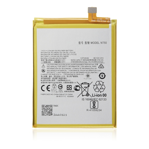 Replacement Battery Compatible For Motorola Moto Edge 20 Lite(XT2139-1/21)/Edge 20 Fusion(XT2139-2/21)(NT50)