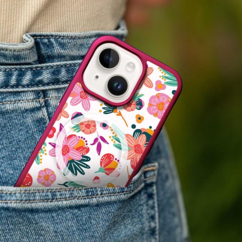 MagSafe iPhone 14 Pro Max Spring Flower Case