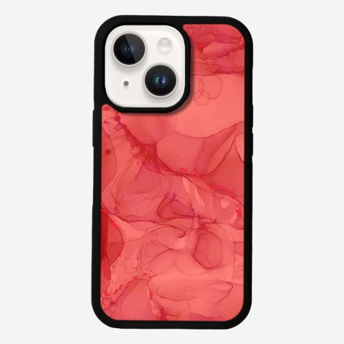 MagSafe iPhone 13 Red Marble Case