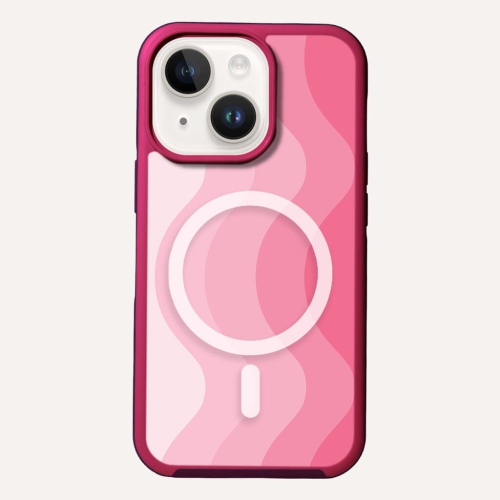 CASECO  Magsafe Iphone 13 Wave Case In Pink
