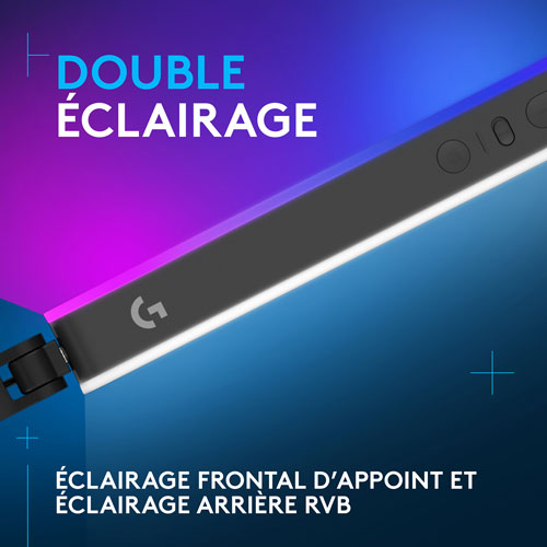 Lampe pour diffusion en continu DEL à deux côtés Litra Beam LX de Logitech G