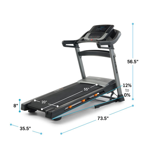 Folding Treadmill Nordictrack T Treadmill NordicTrack T Series