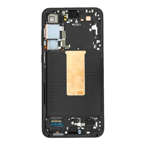 OLED Assembly With Frame Compatible With Samsung Galaxy S23 Plus(US&International) Phantom Black by ESOURCE PARTS - Refurbished condition - Image 2