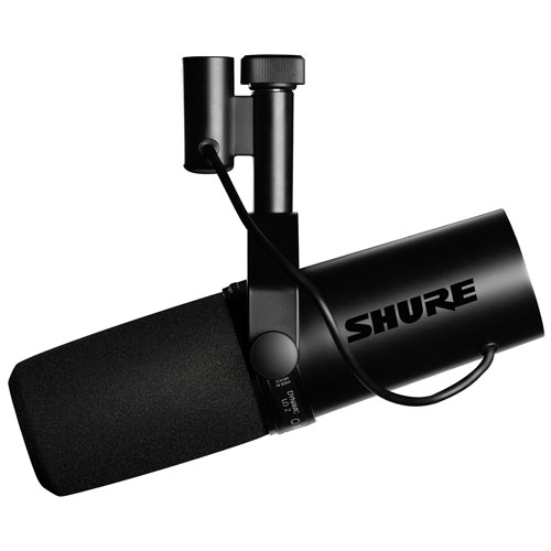 Shure SM7dB Cardioid Vocal Dynamic XLR Microphone