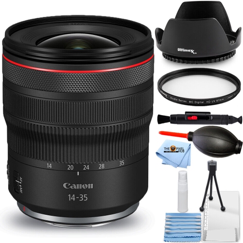 CANON  Rf 14-35MM F/4L Is Usm Lens 4857C002 - 7PC Accessory Bundle