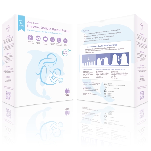 Little Martin's Electric Double Breast Pump With Rechargeable Battery