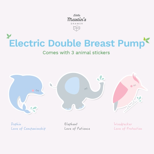 Little Martin's Electric Double Breast Pump With Rechargeable Battery
