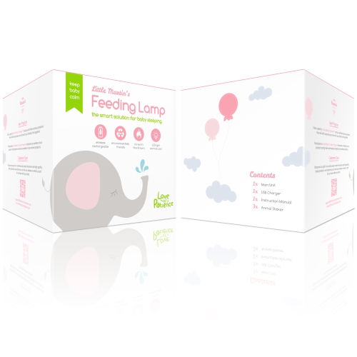 Veilleuse de Little Martin pour bébé qui allaite