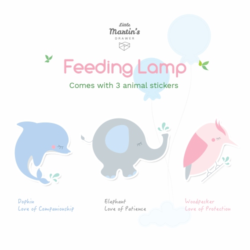 Veilleuse de Little Martin pour bébé qui allaite