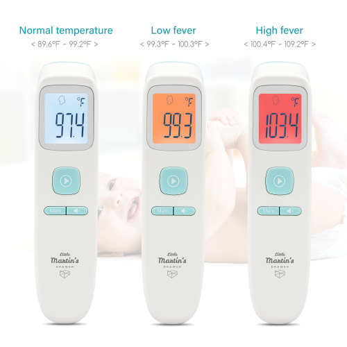 Little Martin's Drawer Touch Free Infrared Forehead Thermometer