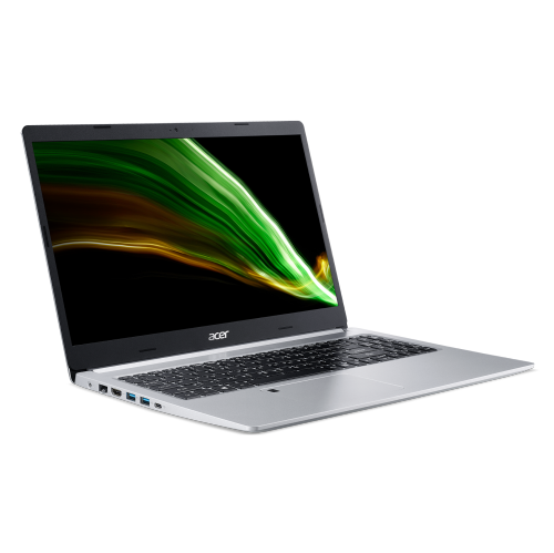 Acer Aspire 5 Laptop, 15.6” FHD, AMD Ryzen 7, 8GB RAM, 512GB SSD, AMD Radeon Graphics, Microsoft Windows 11 Home, Pure Silver, A515-45-R8EA