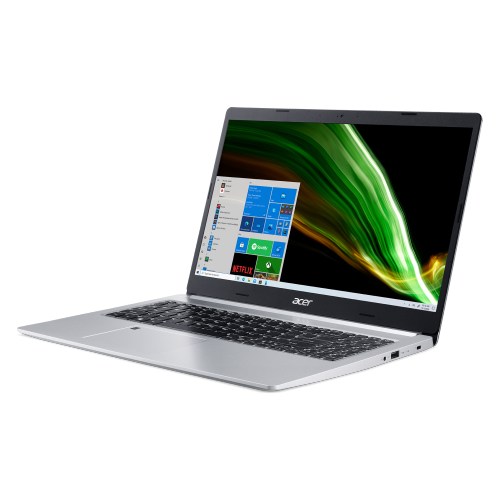 Acer Aspire 5 Laptop, 15.6” FHD, AMD Ryzen 7, 8GB RAM, 512GB SSD, AMD Radeon Graphics, Microsoft Windows 11 Home, Pure Silver, A515-45-R8EA