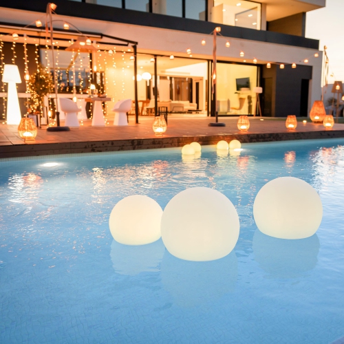 Newgarden Buly 40 LED RGB Floor & Floating Lamp, Wireless, Solar Battery