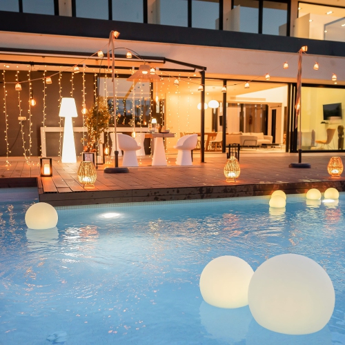 Newgarden Buly 40 LED RGB Floor & Floating Lamp, Wireless, Solar Battery