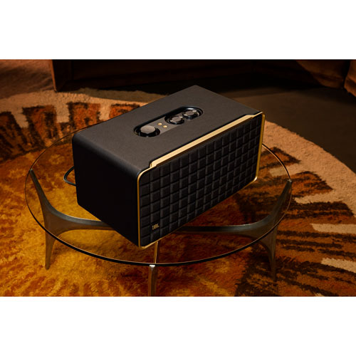 Haut-parleur multipièce sans fil Authentics 500 de JBL avec contrôle vocal intégré - Noir
