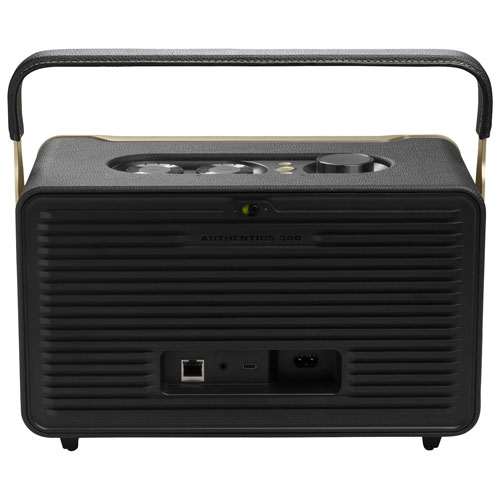 JBL Authentics 300 Wireless Multi-Room Speaker with Voice Control Built-In - Black